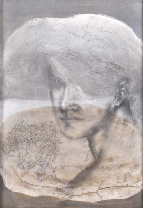 ANNA LENTSCH (1943). "Retrato", 1977.