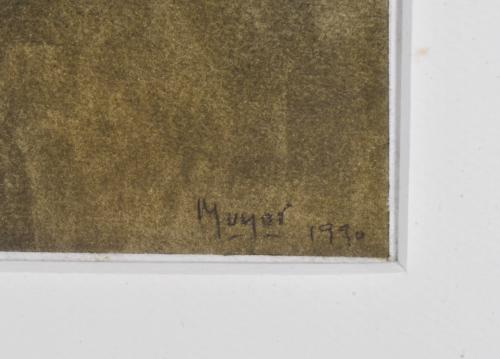 RAFAEL MUYOR (1943). "Walnut", 1990.