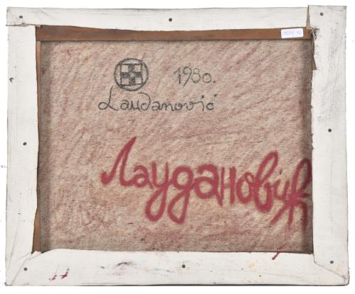 LAUDANOVIC (XX). "Paisaje", 1980.