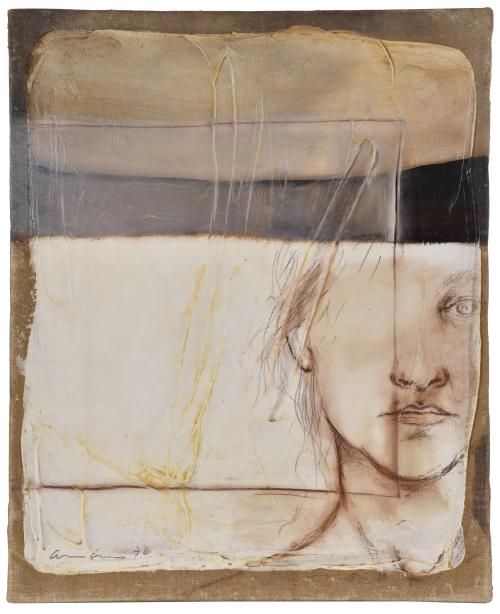 ANNA LENTSCH (1943). "Rostro", 1976.