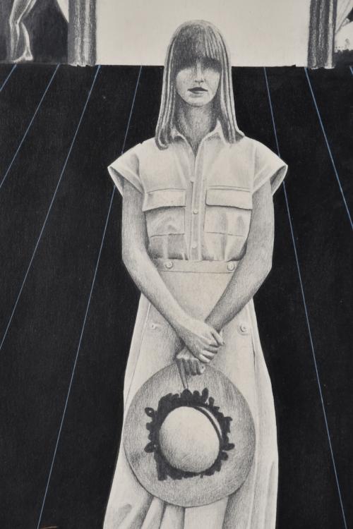 AMADO BELLES ROIG (1949). "Interrupció" y sin título, 1975.