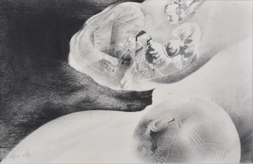 ALFONSO COSTA BEIRO (1943). Composición de 4 obras, 1972?.