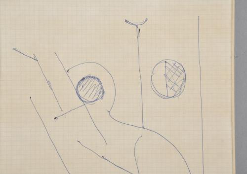 JOAN SANDALINAS (1903-1991). Pareja de dibujos homenaje a l