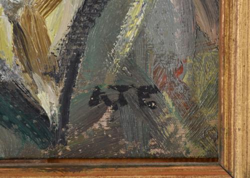 ÀNGEL TORRES ESCOLAR (1920-2007). "Retrato masculino".