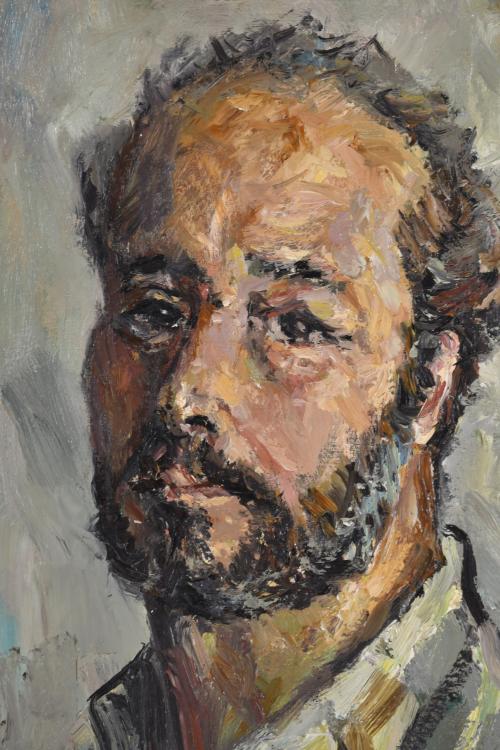 ÀNGEL TORRES ESCOLAR (1920-2007). "Retrato masculino".