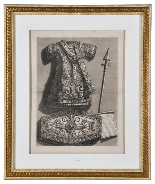 FRANCESCO PIRANESI (1758-1810). "Armadura Romana".