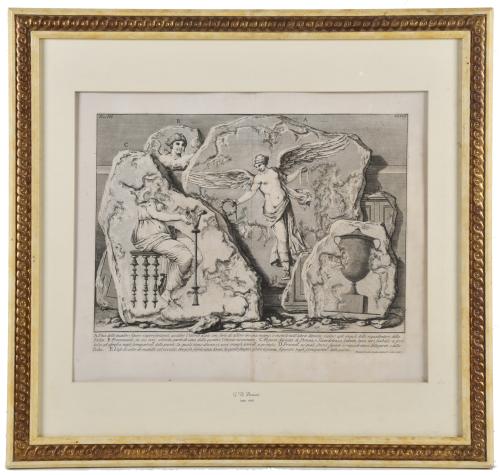 GIOVANNI BATTISTA PIRANESI (1720-1778). "Victoria alada"