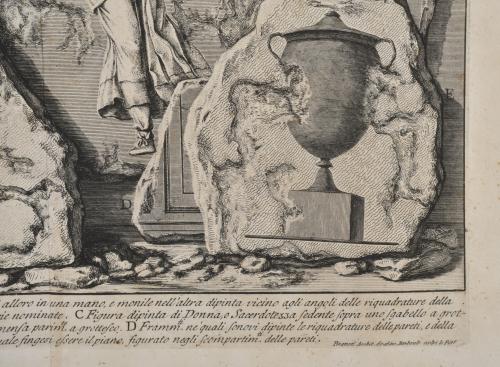 GIOVANNI BATTISTA PIRANESI (1720-1778). "Victoria alada"
