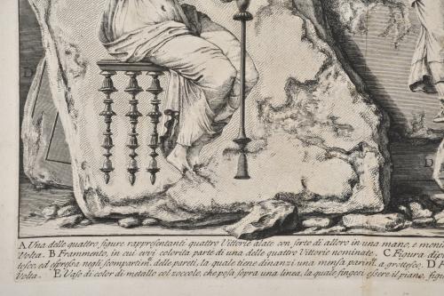 GIOVANNI BATTISTA PIRANESI (1720-1778). "Victoria alada"