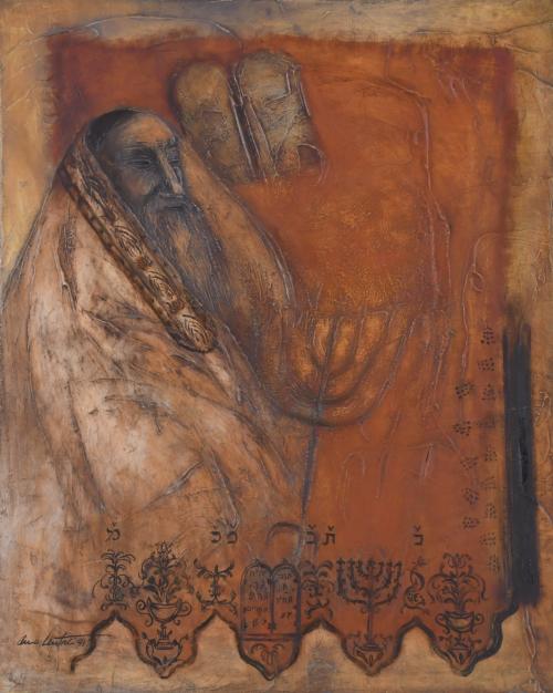 ANNA LENTSCH (1943). "Rabino", 1991.