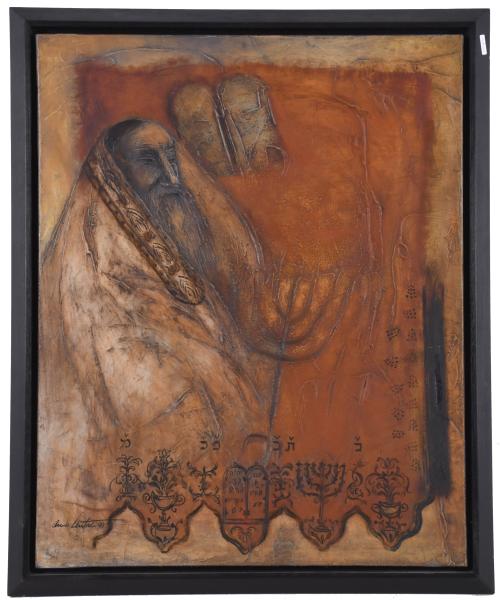 ANNA LENTSCH (1943). "Rabino", 1991.