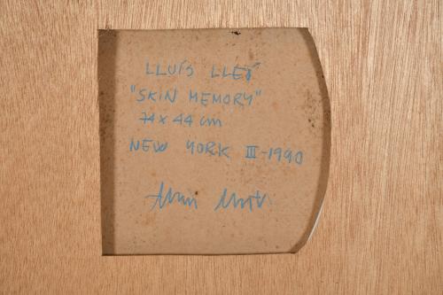 LLUÍS LLEO (1961).  "Skin memory", New York, 1990.