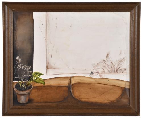 ANNA LENTSCH (1943). "Planta, ventana y mosca".