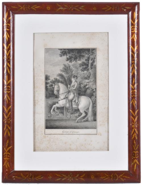 TOMAS LOPEZ ENGUIDANOS (1773-1814).  "Galope de campo", seg