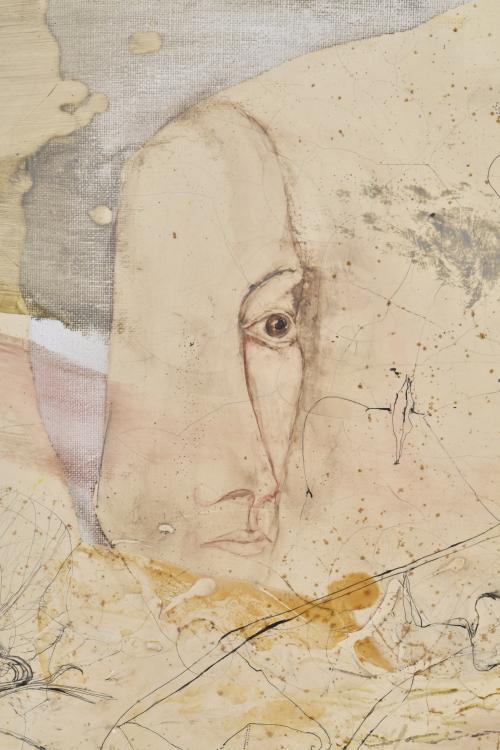 ANNA LENTSCH (1943). "Rostros", 1968.
