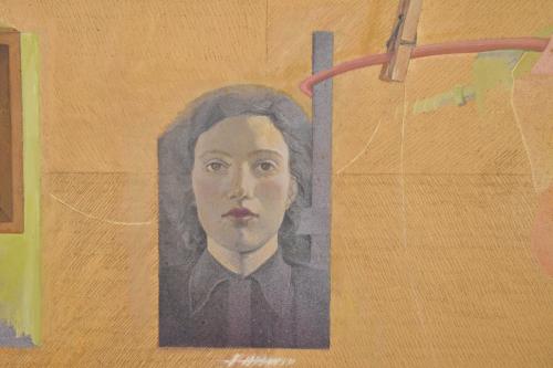 TERESA GANCEDO (1937).  "Agujas para tender", 1975.