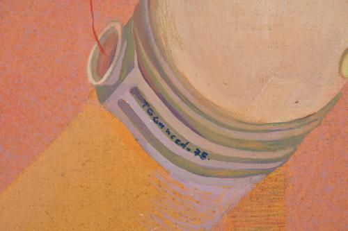 TERESA GANCEDO (1937).  "Agujas para tender", 1975.