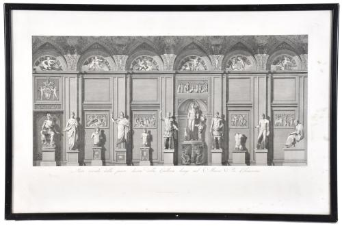 VICENZO FEOLI (1760-1827). "Parte seconda della parete dest