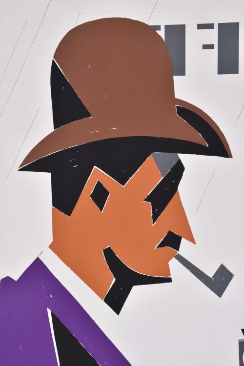 MANOLO VALDÉS (1942). "Jugador de cartas".