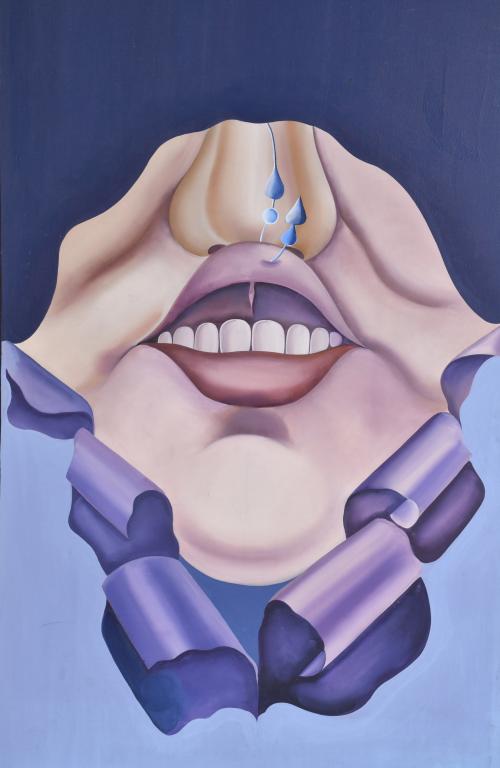 ESCUELA ESPAÑOLA, SIGLO XX. Sin título, 1973.