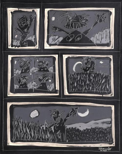 JOSE LUIS PASCUAL SAMARANCH (1947). "El camio de campesino, I ", 1975.