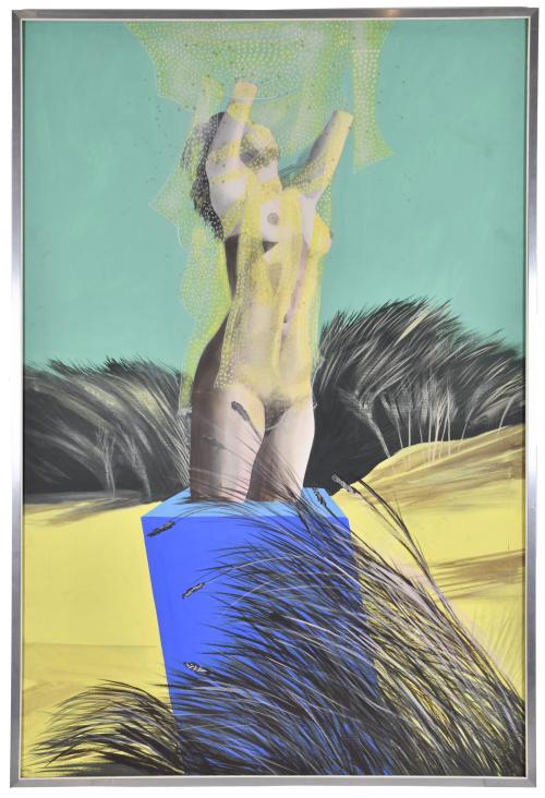 RAFAEL BARTOLOZZI (1943-2009) "Monumento cañas cruzeta", Va