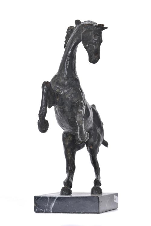 "Caballo rampante", siglo XX. 