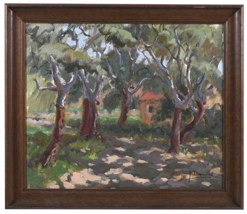 JOSEP MUNNÉ (1933). "Arboleda", 1975.