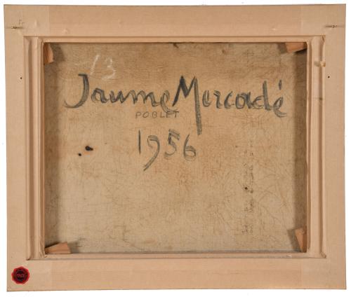 JAUME MERCADÉ I QUERALT (1887-1967). "Poblet", 1956.