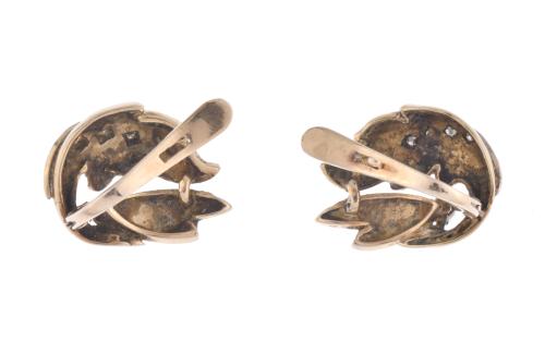 Diamonds earrings, 1960&#39;s.