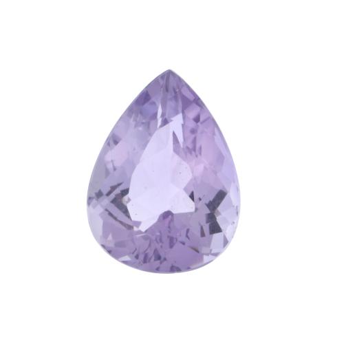 Unmounted amethyst.