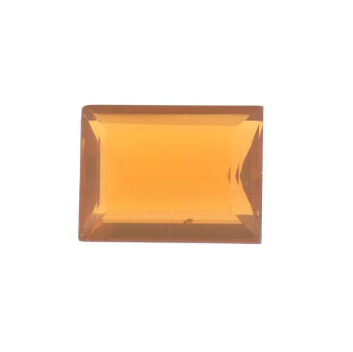 Unmounted citrine quartz.