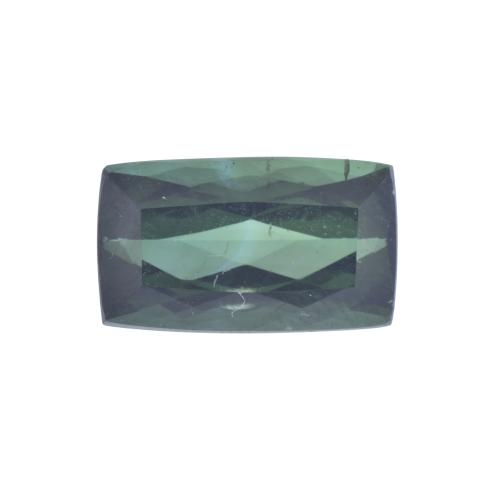 Unmounted green tourmaline.