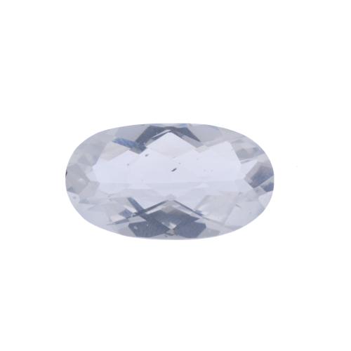 Unmounted white aquamarine.
