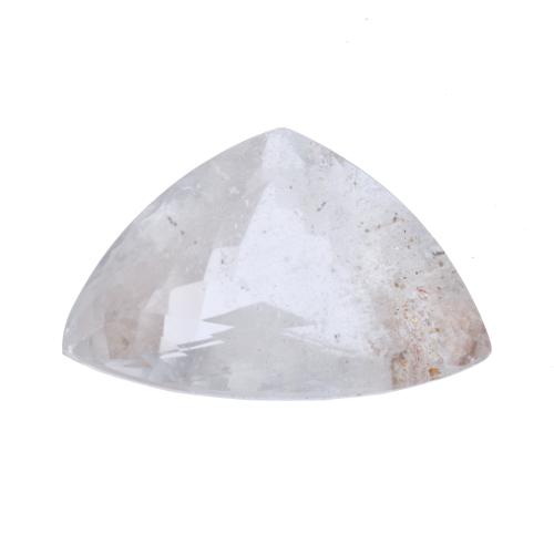 Unmounted rutilated topaz.
