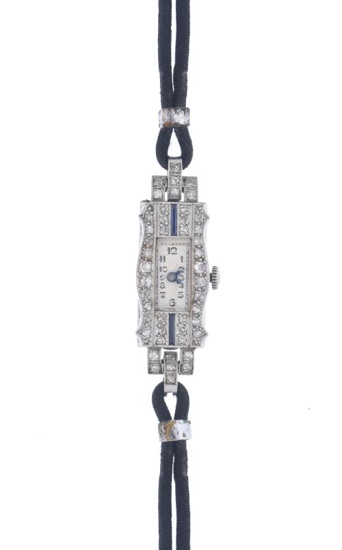Reloj joya, circa 1940.