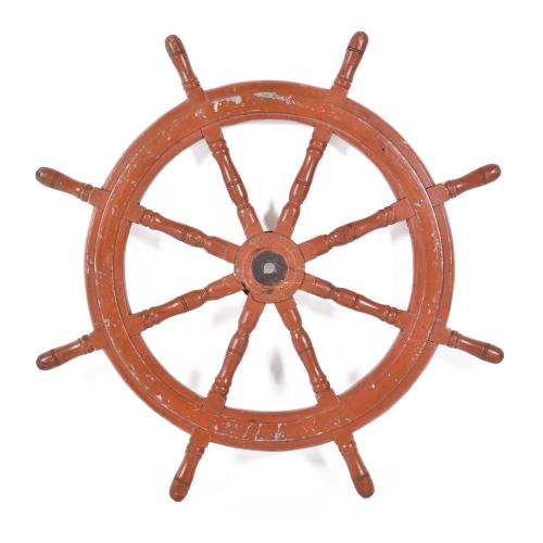 Ship's rudder, 20th century.