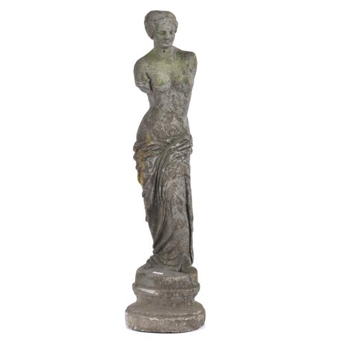 Figura de jardín siguiendo modelos clásicos, siglo XX. 