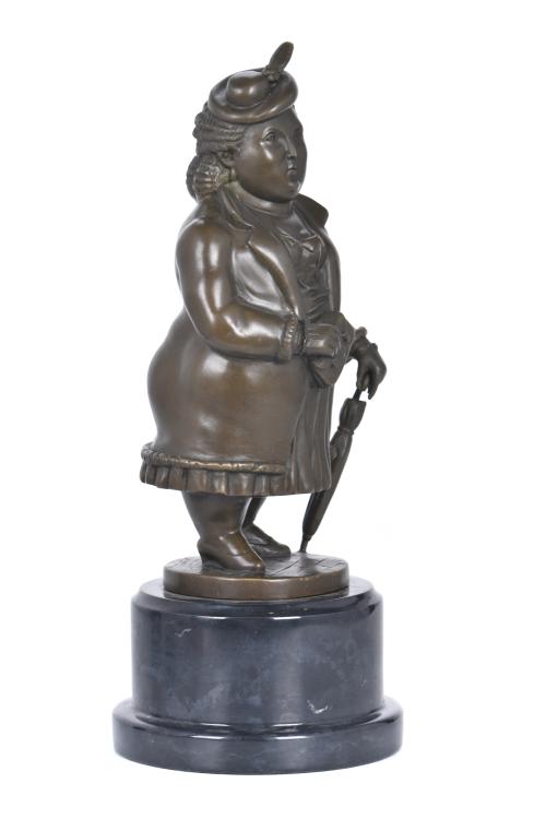SIGUIENDO MODELOS DE FERNANDO BOTERO (1932 - 2023).  "Señor