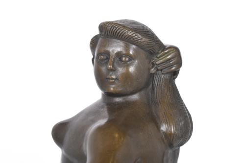 SIGUIENDO MODELOS DE FERNANDO BOTERO (1932 - 2023).  "Mujer