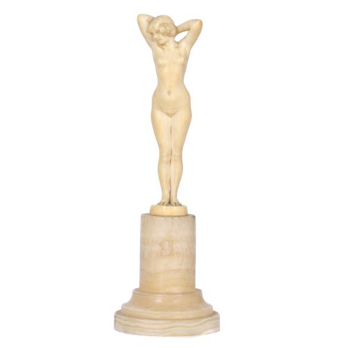 JOE DESCOMPS (1869 - 1950). "Desnudo femenino", circa 1920.