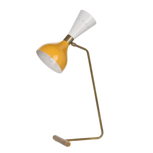 Italian table lamp, mid 20th century.