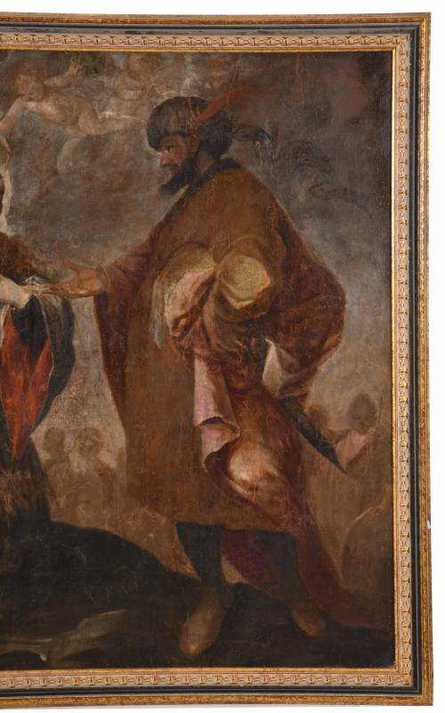 ESCUELA ARAGONESA, SIGLO XVIII. "Martirio de Santa Orosia d