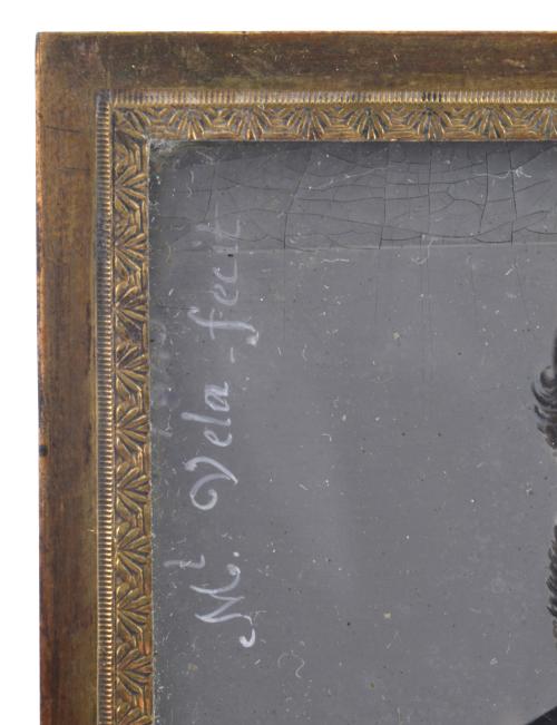 ESCUELA ESPAÑOLA, SIGLO XIX.  Pareja de miniaturas, 1843.