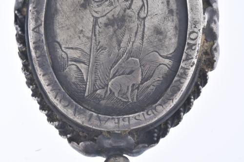 ESCUELA ESPAÑOLA, SIGLO XVII.  Colgante relicario.