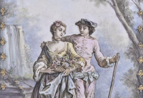 Carné de baile francés, med. siglo XIX. 