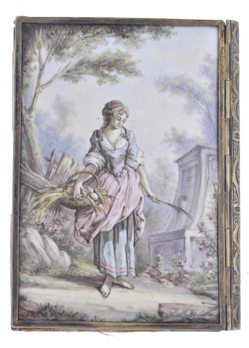 Carné de baile francés, med. siglo XIX. 