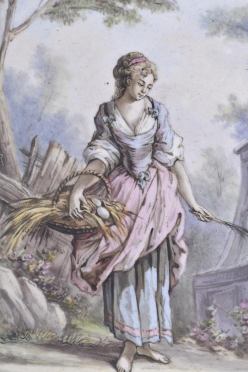 Carné de baile francés, med. siglo XIX. 