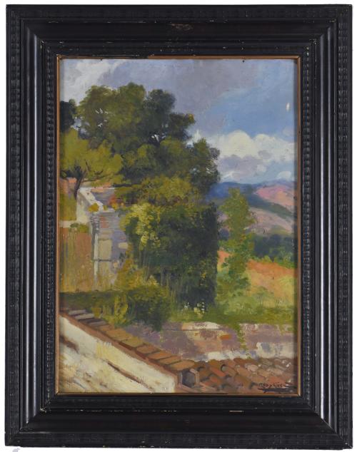ANTONI ROS I GUELL (1873-1954) Pareja de paisajes.