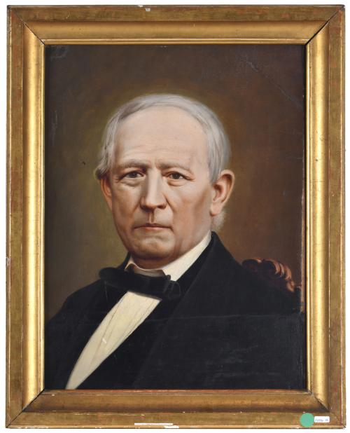 ESCUELA ESPAÑOLA, SIGLO XX.  "Retrato caballero".
